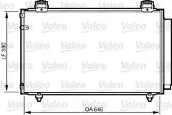 Kondenser Toyota Avensis (03-08) Klima Bınek (Ithal)