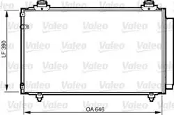 Kondenser Toyota Corolla Verso 1.6 1.8 2.0D Klima Bınek (Ithal)