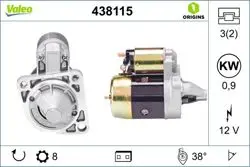 Marş Motoru Kmp Mo Mazda Mx5 1.6, Mx3 1.8 Marş Motoru Kmp Bınek (Ithal)
