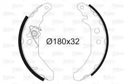 Pabuç Balata Ford Fiesta 1.0, 1.1, 1.1 I, 1.3, 1.3 I, 1.4, 1.4 I, 1.6, 1.6 I,Fren Bınek (Ithal)