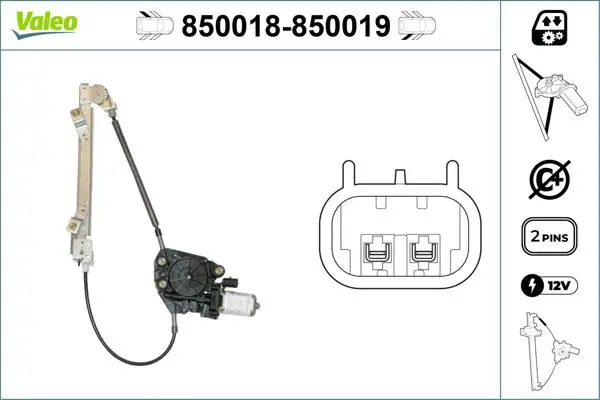 Cam Mekanizması Arka-Sol Alfa 147 2000 Guvenlık Bınek (Ithal)