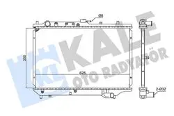 Radyatör 90-95 Ma.323 1.6 16V + Ms