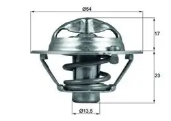 Termostat 82°C 11-Accent-Elantra- i20- i30-Cerato-Ceed