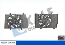 Fan Motoru + Davlumbaz 08-Fiesta 1.4 TDCI-1.5Tdci-1.6Ti