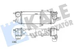 Turbo Radyatörü (Intercooler) 08-13 i30-Ceed 1.6-2.0Crdi