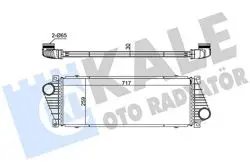 Turbo Radyatörü (Intercooler) <06 Lt35-Lt46-Sprinter