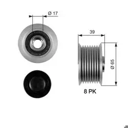 Alternatör Kasnağı 05-Ma.3-Ma.5 2.0-2.2D