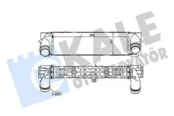 Turbo Radyatörü (Intercooler) 11-X3 (F25) X4 (F26)