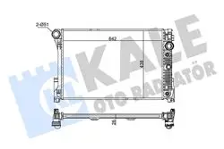 Radyatör 07-C-Seri (W204-S204) E-Seri (W212-S212) + Os