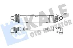 Turbo Radyatörü (Intercooler) 09-C-Seri (W204-S204) E-Seri (W212-S212)