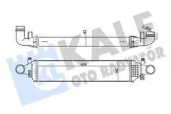 Turbo Radyatörü (Intercooler) 12-A-Seri (W176) B-Seri (W242-W246)