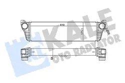 Turbo Radyatörü (Intercooler) 11-Vito-Viano (W639)