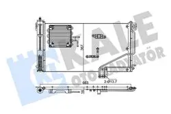 Klima Radyatörü (Kondenser) 01-C-Seri (W203-S203)