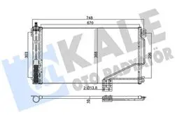 Klima Radyatörü (Kondenser) 01-05 C-Seri (W203-S203)