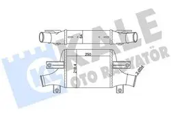 Turbo Radyatörü (Intercooler) 12-Cn.C4-4008-Asx
