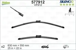 Silgi Süpürgesi Tk 63 + 55Cm 16-Tiguan-Touareg-Cayenne