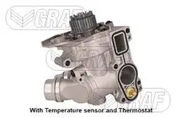 Devirdaim + Gövde + Termostat 09-Golf.V.VI-Jetta-Passat-A3-A4 1.8Tfsi-2.0Tfsi