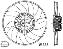Fan Motoru Sağ 08-Aı.A4-A5-A6-A7-Q5