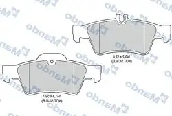 Fren Balata Arka 03-W211-W212 E200-220-240 CDI