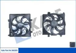 Fan Motoru + Davlumbaz 10-İx35-Sportage 2.0Crdi