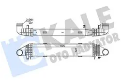 Turbo Radyatörü (Intercooler) 07-14 C-Seri (W204) E-Seri (W212)