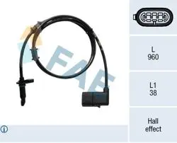 ABS Sensörü Arka 15-C-Seri (W205-C205)