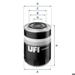 Yağ Filtresi Bxr-Jmp 2.8Hdi Dct 2.5-2.8Jtd
