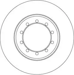 Disk Arka (Ad) 07-15 Transit 2.4Tdci4×4