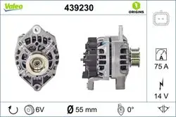 Alternatör Kmp 98-Kangoo-Megane.I-Clio.II 1.9D 75Ah