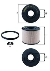 Mazot Filtresi Touareg (7La, 7L6, 7L7) 02-103.0 V6 TDI Touareg 06-/ Q7 (4Lb) 06-153.0 TDI Quattro 3.0 TDI Quattro 4.2 TDI Quattro Q7 / Cayenne 3.0 V6 TDI 3.0 TDI 4.2Tdı