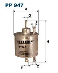 Benzin Filtresi 97-A-Seri (W168) 02-Vaneo (414)