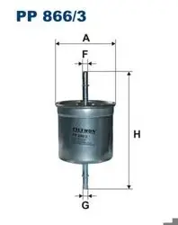 Benzin Filtresi 03-S60-S80 2.0-2.4