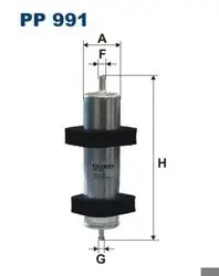 Mazot Filtresi 08-A4-A5-Q5-Q7 2.0-2.7-3.0Tdi