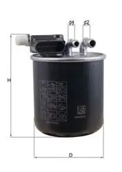 Mazot Filtresi 13-A-Seri (W176)