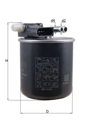 Mazot Filtresi 12-A-Seri (W176) C-Seri (W204-S204) E-Seri (W212)