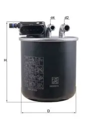 Mazot Filtresi 13-A-Seri (W176) B-Seri (W242-W246)