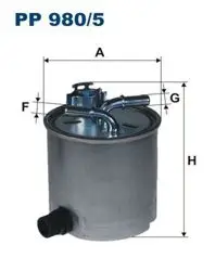 Mazot Filtresi 06-Logan 1.5 DCI