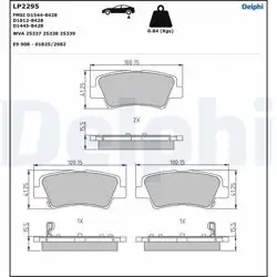Fren Balata Arka Accent IV Sedan (Rb) 10-171.4 1.6 1.6 1.6 CRDI 1.6 GDI 1.4 1.6 CRDI 1.4 Accent V Sedan (HC) 17-1.4 Bayon (Bc3) 21-1.0 T-GDI 1.0 T-GDI 48V-Hybrid 1.4 Mpı Elantra IV Sedan (Hd) 05-111.6 CRDI Elantra V Sedan (Md, Ud) 10-151.8