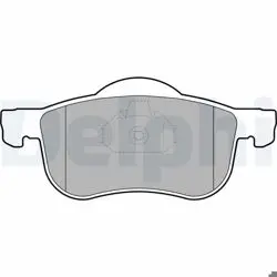 Fren Balata Ön S60 00-S70 97-00 S80 98-V70 97-07 Xc70 00 -