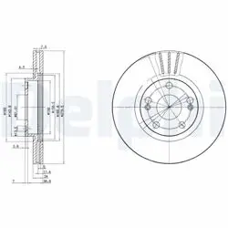 Fren Diski Ön Espace III (Je0_) 96-022.0 (Je0a) 3.0 (Je0d) 2.2 12V TD (Je0e, Je0h, Je0p) 3.0 V6 24V (Je0g, Je0r) 2.0 16V (Je0n, Je0l, Je02) 1.9 DTI (Je0m) 2.0 Kangoo Express (Fw0 / 1_) 08-1.5 DCI 110 (Fw06, Fw12) Laguna I (B56_, 556_) 93-0