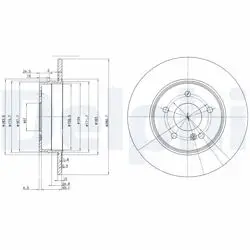 Disk Arka E.S-W210 C.S-W203 Komp