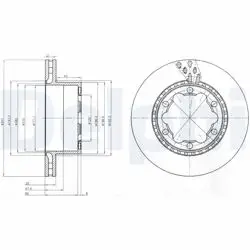 Disk Arka (Ad) 06-Crafter-Sprinter 2.5Tdi (Kutu Tek:Fıyat Tek)