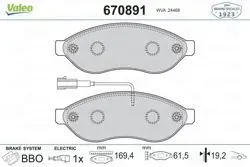 Fren Balata Ön 07-Bxr-Dct-Jmp 1.4Kg