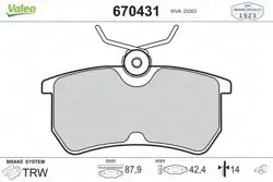Fren Balata Arka 99-04 Focus