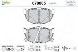 Fren Balata Arka 96-10 Elantra 04-08 Cerato
