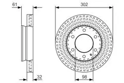FORD Ranger 2011-2020 Model Arası Ön Fren Disk Takımı
Takım