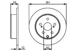 Disk Arka (Ad) 06-Rav4 2.0-2.2