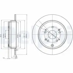 Disk Arka 07-Ha.Cr-V Kaplamalı