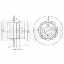 Disk Arka 04-1-Seri-3-Seri (E81-E87-F20-F21-F30-F80-E90-E91) Kaplamalı