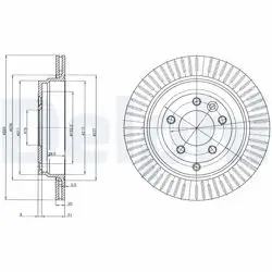 Disk Arka 05-13 Range Rover-Discovery 2.7-4.04×4